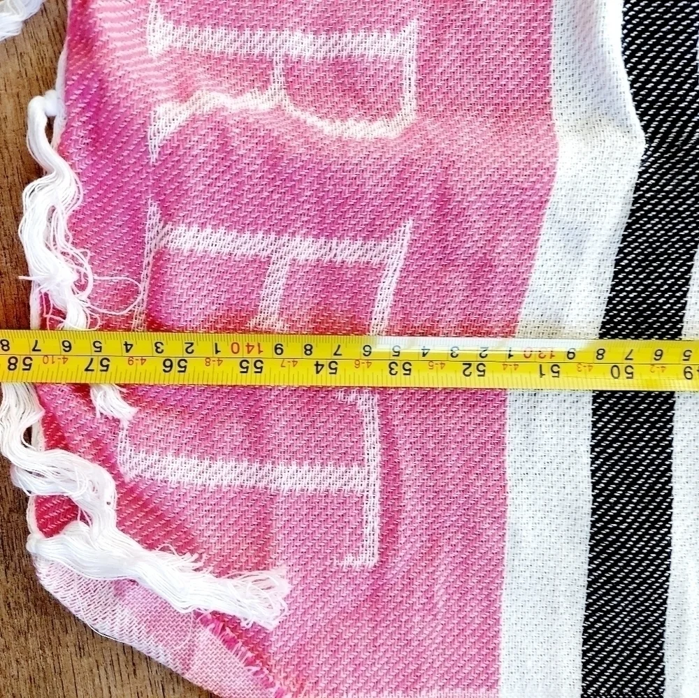 Victoria's Secret Throw Blanket 49 X 58 Large Logo